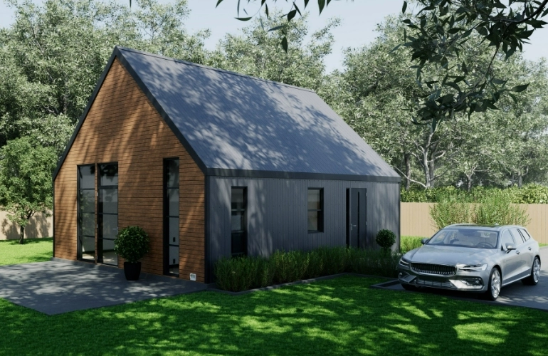 dom typu stodoła